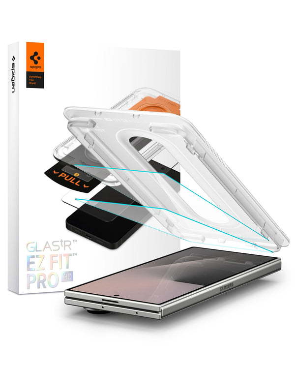 Spigen Galaxy Z Fold 7 Screen Protector – GLAS.tR EZ Fit Pro HD (2 Pack)